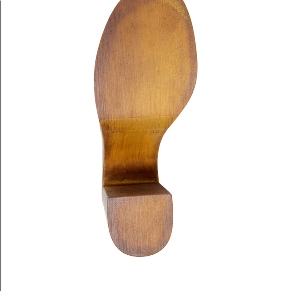 CHARLES DAVID EXPOSED SUEDE BLACK SANDAL SIZE: 8 - Picture 4 of 6